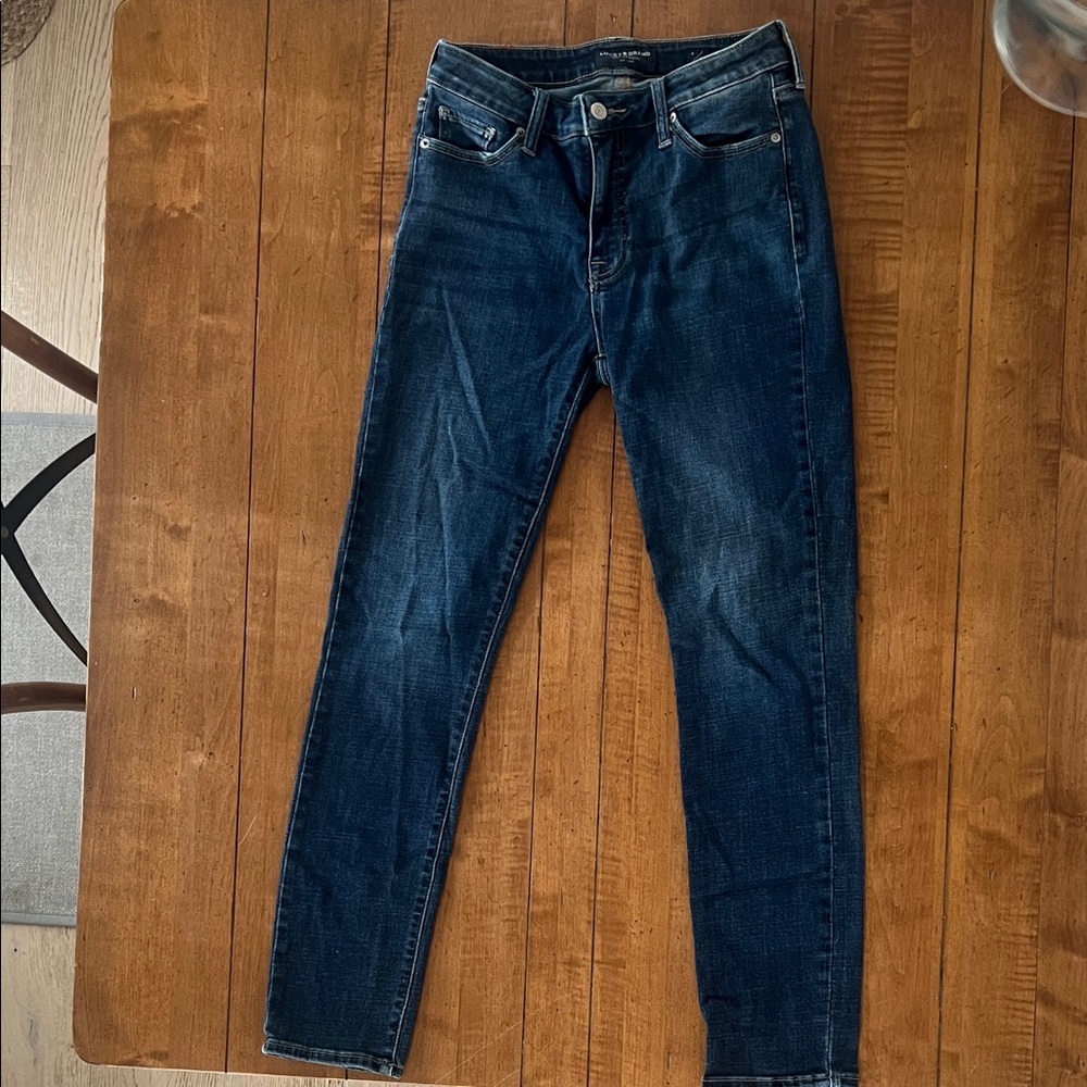 Lucky Brand Dark Blue Taper Jeans